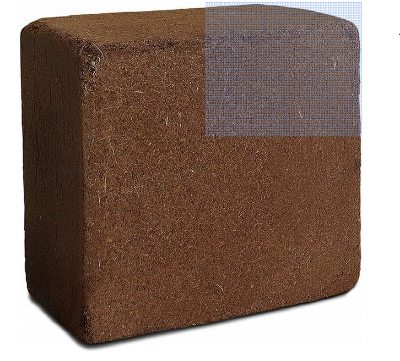 Picture of Cocopeat Block full 5kg - Expands Up To 75 Litres of Coco Peat Powder