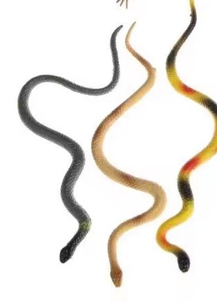 Picture of Generic Plastic Reptiles Animal Snake Model Toy 1pcs