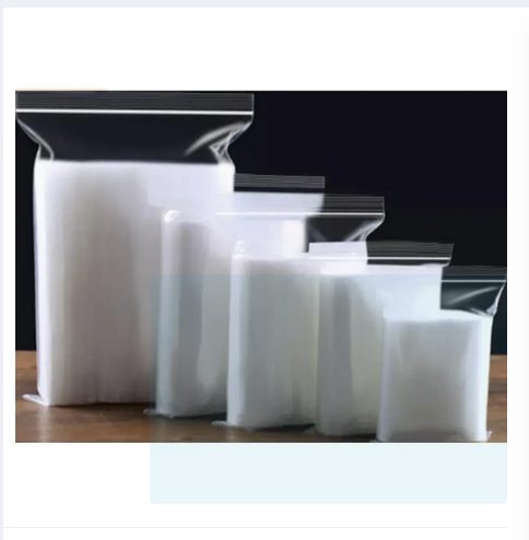 Picture of Zipper Bag-Transparent PE clear zip lock plastic bag for candy dry food(9*13cm)100pc pack