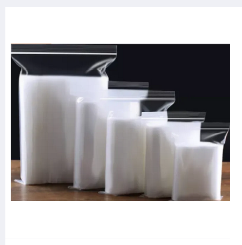 Picture of Zipper Bag-Transparent PE clear zip lock plastic bag for candy dry food(9*13cm)100pc pack