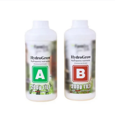 Picture of Hydroponic Fertilizer Nutrients Plant A+B Nutrient For Vegetable Flower 1 Liter A+1 Liter B