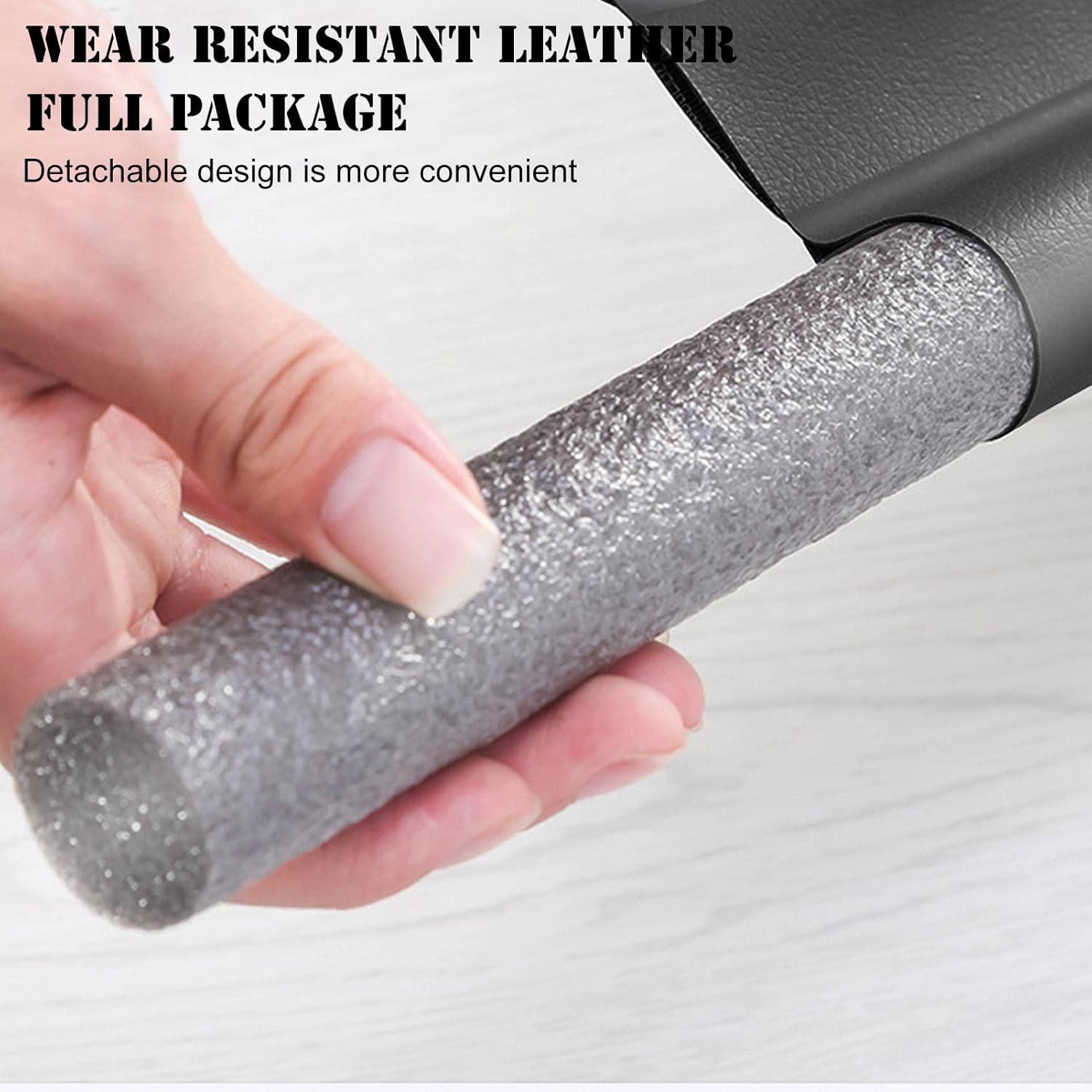 Picture of Under Door Draft Blocker(Black) Multipurpose Cold Air Door Stoppers, Adjustable Dust Proof Stoppers, 50% More Noise Door Gap Blocker for Window