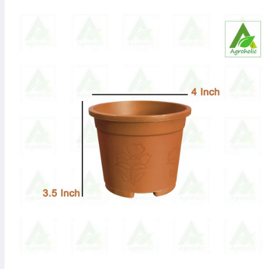 Picture of 4 Inch BP Round Planter - 10 Pcs