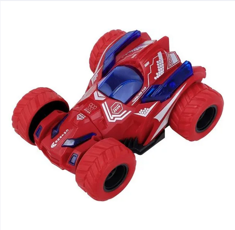 Picture of 360° Rotation Retreat Stunt Car Toy, Inertial Toy for Off Road Car, Friction Inertia Powered Flips, Car Great Birthday Gift for Boys Girls