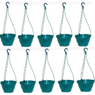 Picture of Hanging flowe round tub ( 6 inch - 10 pcs -set)
