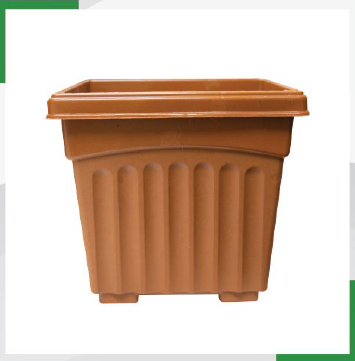 Picture of 4 Inch Khandani Square Planter ( Mix coler- 12 pcs )