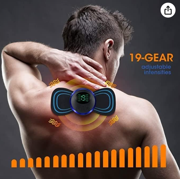 Picture of Portable Body Massage Patch for Men Women Shoulder Arms Legs Neck Full Body Massage Experience