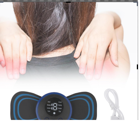 Picture of Portable Body Massage Patch for Men Women Shoulder Arms Legs Neck Full Body Massage Experience