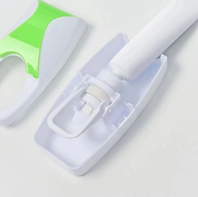 Picture of Automatic Toothpaste Squeezer Toothbrush Toothpaste Electric Toothbrush Storage Rack Squeezer No Trace Adhesive