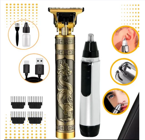 Picture of Men's grooming kit - Shaver and hair trimmer Dragon haircut machine