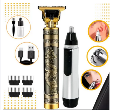 Picture of Men's grooming kit - Shaver and hair trimmer Dragon haircut machine