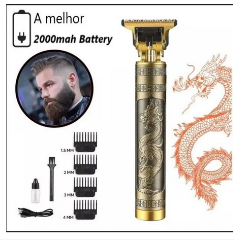 Picture of Men's grooming kit - Shaver and hair trimmer Dragon haircut machine