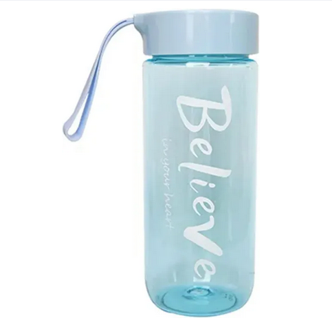 Picture of 600ml Portable Water Cup Couple Mug Large Capacity Sports Water Bottle Outdoor Cold Drinking Bottle Outdoor Sport Water Bottle Large Capacity Lightweight And Portable Water Cup