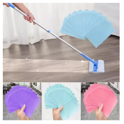 Picture of Toilet Cleaner Sheet 30pc Mopping For Home Toilet Cleaning Household Hygiene Toilet Deodorant Yellow Dirt Toilet Cleaning Tool