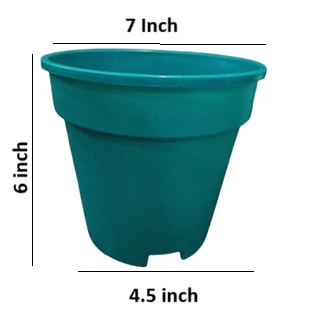 Picture of 7 Inch Bp Round Flower Tub Planter 10 PCS