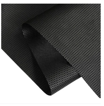 Picture of Black geotextile 5 Pcs for garden to stop grass growing weed barrier and weed control fabric Flower bad anti-UV weed mat
