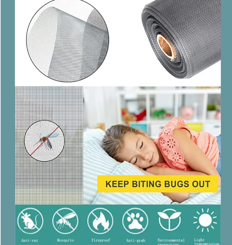 Picture of Mosquito Net 4Fit by 4 fit Anti Waterproof Soundproof Fly Fiberglass
