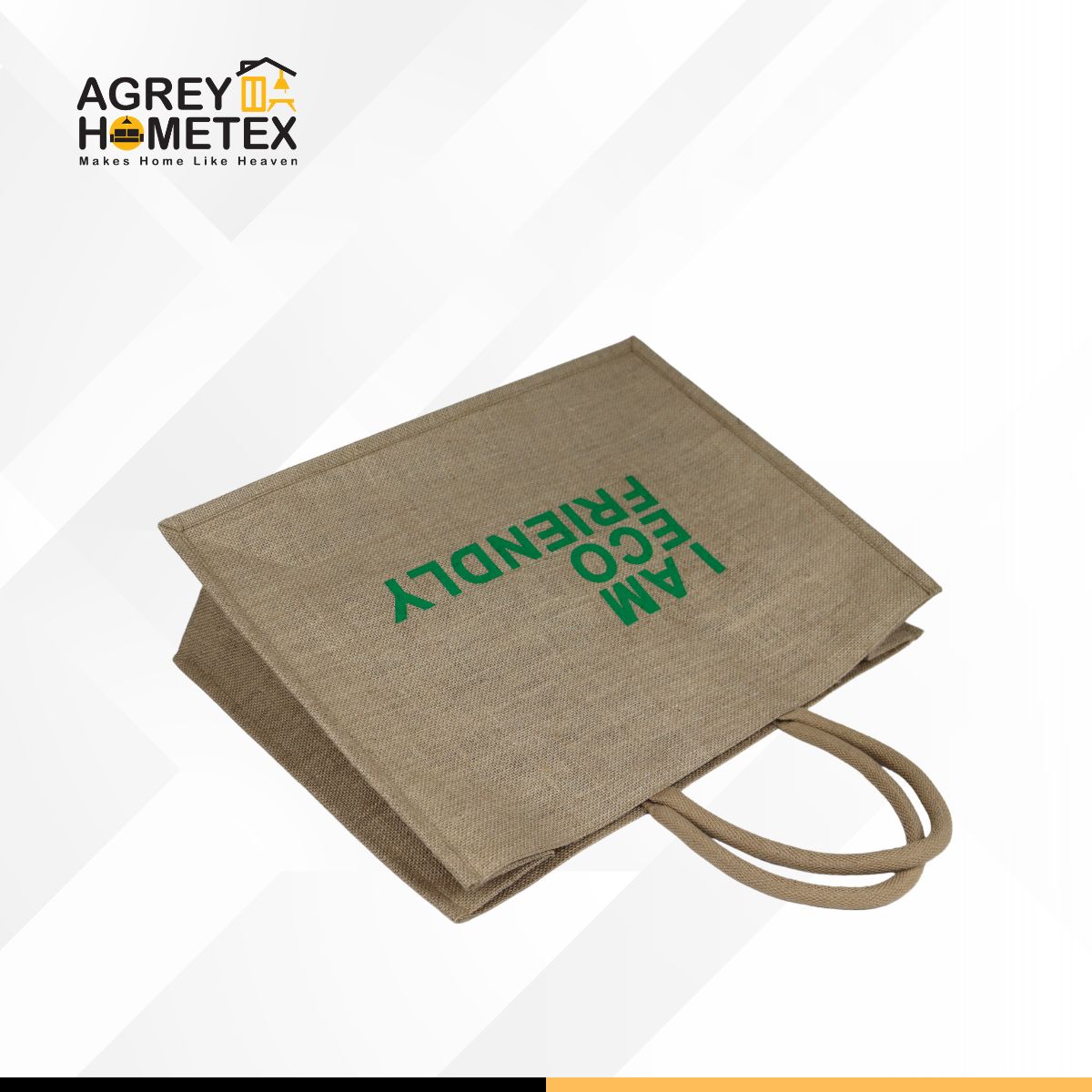 Buy Jute Shopping Bag, Natural, (14"x16"), I am eco friendly Best Price In Bangladesh