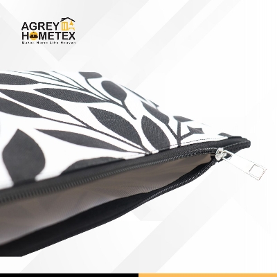 Buy Pouch / Makeup Bag, Cotton Fabric, Black & white, (6"x10")  Best Price In Bangladesh