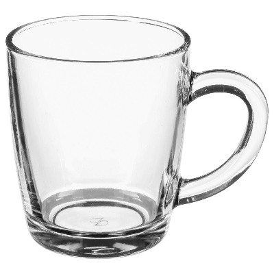 Picture of Tea/Coffee Cup Glass 1Pc Coffee Mug - Sip Your Favorite Beverages In This Elegant Glass Cup
