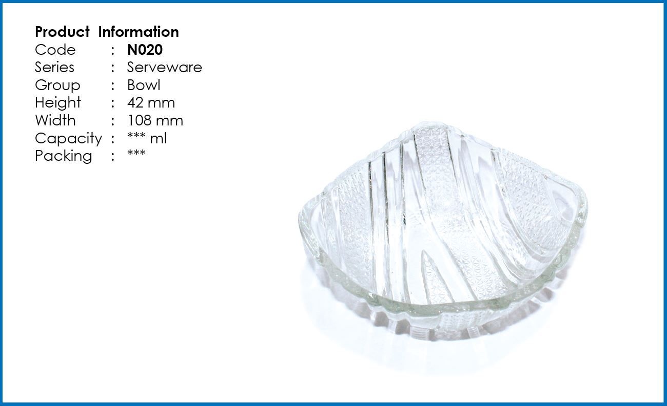 Picture of Crystal Glass Bati Set/Snack Bowl Set/Ice cream set/Firni Bati Set-6 Pcs