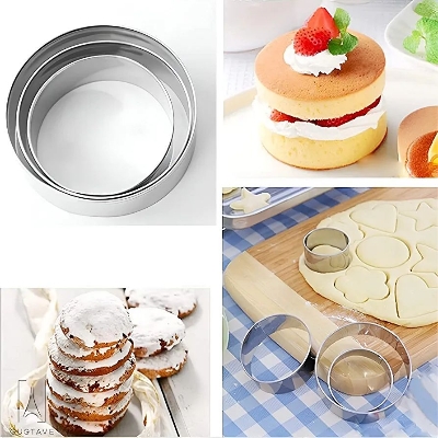 Picture of Cookie Cutter Stainless Steel Cookie Cutter with 4Shape, 12 Pieces.