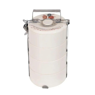 Picture of Melamine Tiffin Career 4bowl. Diamond Melamine Tiffin Career 4Bati.