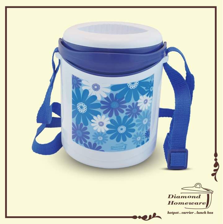 Picture of Lunch Box 3 Layer Hot Tiffin Career 3 Bati.