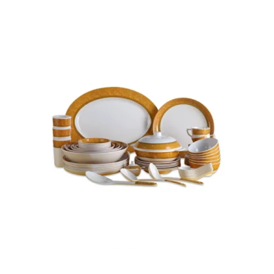 Picture of Newfangled - Superb Quality - Italiano মেলামাইন মেরিগোল্ড ডিনার সেট- 60 পিস। - dinner set - Kitchen & Dining - Express Yourelf
