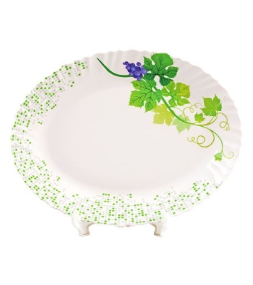 Picture of Italiano Melamine Snodrop 52 Piece Crazie Dinner Set - Different Colors - Elevate Your Dining Experience - Easy To Use and Clean