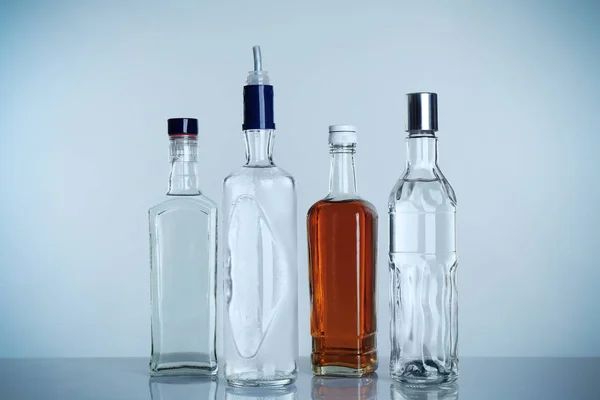 Picture of 1 Liter Glass Water Bottle for Milk Storage, Durable, Lightweight, Transparent with Screw Neck Sealing