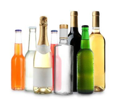 Picture of 1 Liter Glass Water Bottle for Milk Storage, Durable, Lightweight, Transparent with Screw Neck Sealing