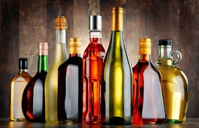 Picture of Decorative Glass Bottles 500ml to 1000ml Multipurpose Drinking Bottle and Home Decor Accent 1pc