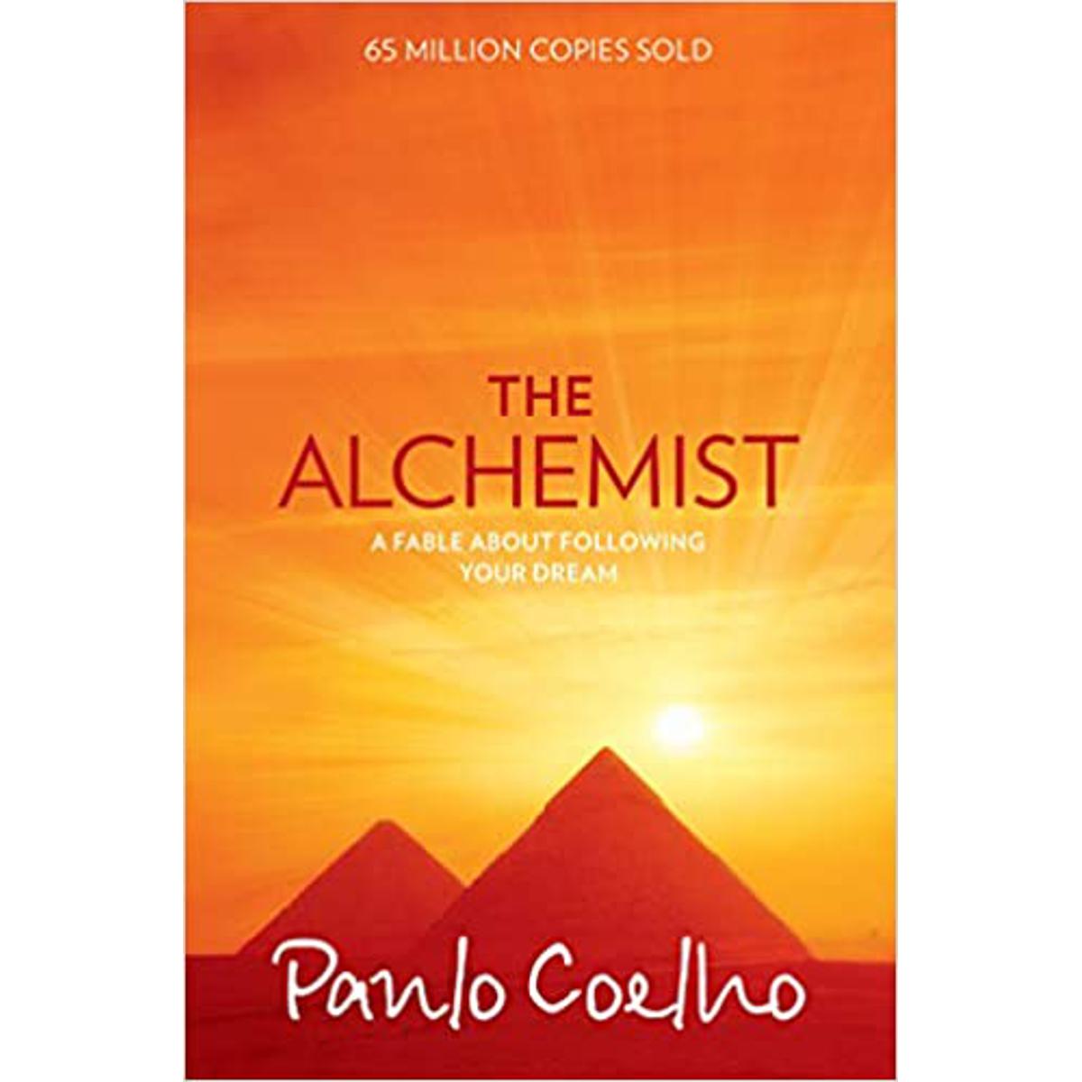 Picture of The Alchemist Paperback Bangladeshi Yellow paper print