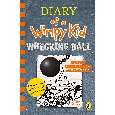 Picture of Diary of a Wimpy Kid: Wrecking Ball (Book 14) Paperback –  Bangladeshi Yellow Paper Print