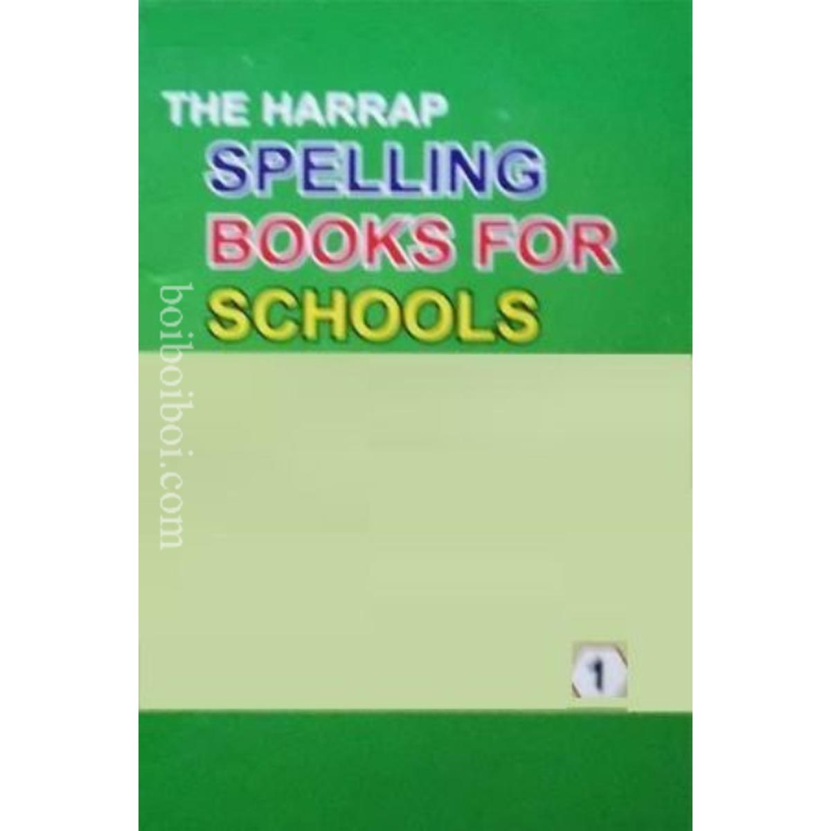 Picture of THE HARRAP SPELLING BOOKS FOR SCHOOLS 1