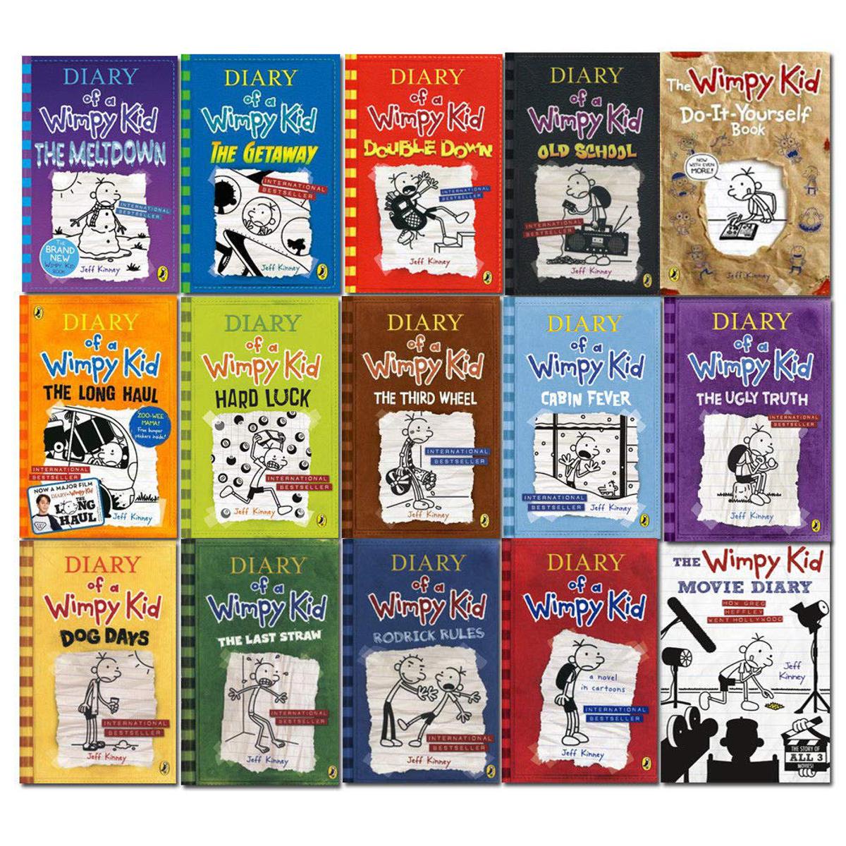 Picture of Diary of A Wimpy Kid Ultimate Complete 15 Books Set Collection Includes Titles in This Set-(Bangladeshi Print)