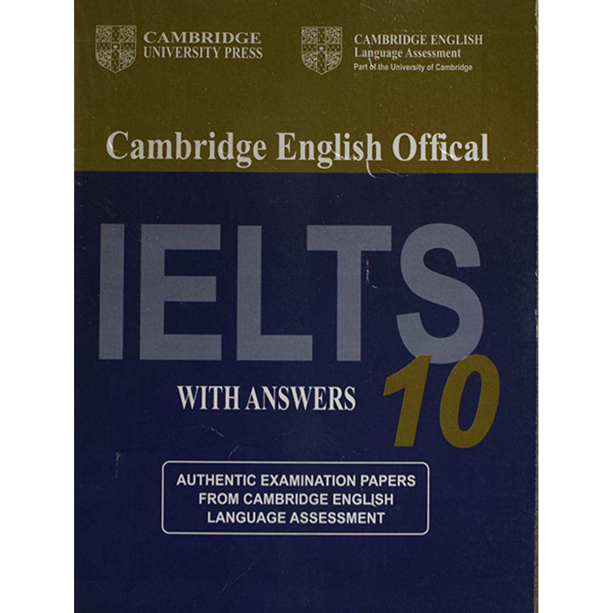 Picture of Cambridge IELTS 10 Student's Book with Answers: Authentic Examination Papers from Cambridge English Language Assessment (IELTS Practice Tests)