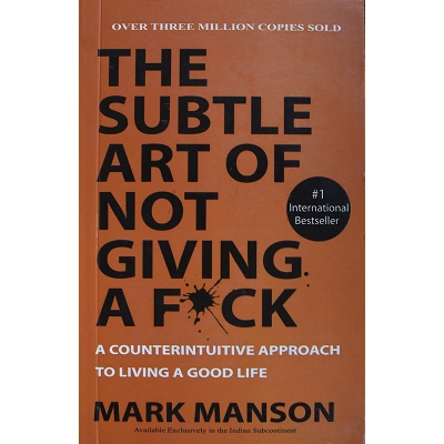 Picture of The Subtle Art of Not Giving a F * c k Paperback – Bangladeshi Print