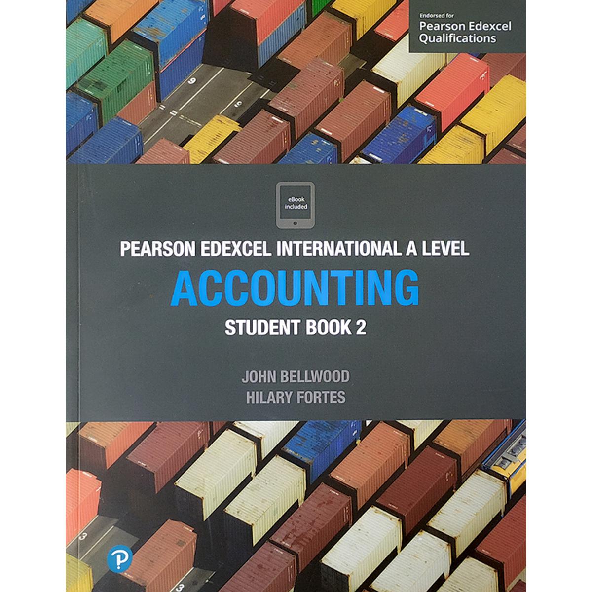 Picture of Pearson Edexcel International AS/A Level Accounting Student Book 2 (John Bellwod ,Hilary Fortes) ) Paperback