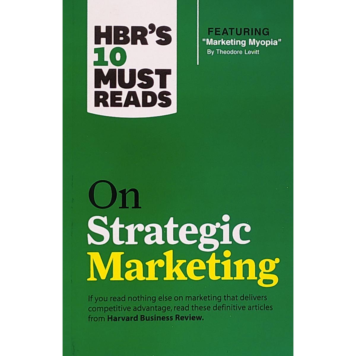 Picture of HBR's 10 Must Reads: On Strategic Marketing (Harvard Business Review Must Reads) Paperback –Bangladeshi Print