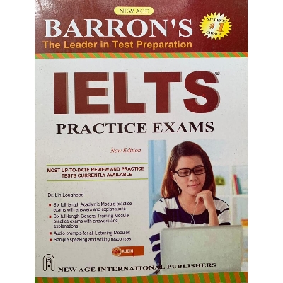 Picture of Barron`s IELTS Practice Exams Paperback  – Bangladeshi Print