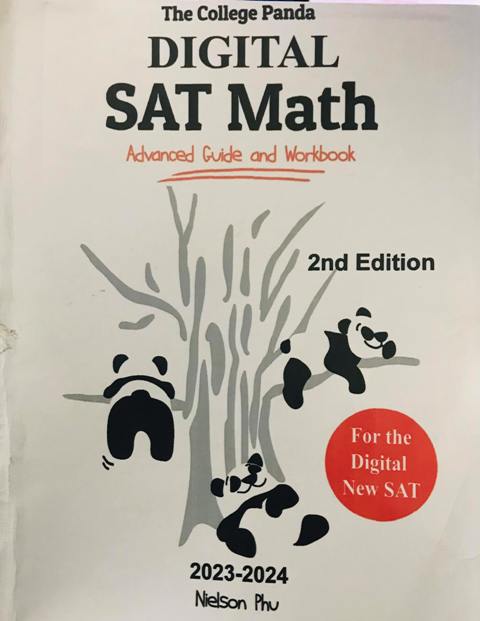 Picture of The College Panda's SAT Math: Advanced Guide and Workbook for the New SAT 2023-2024 Paperback –Bangladeshi Print