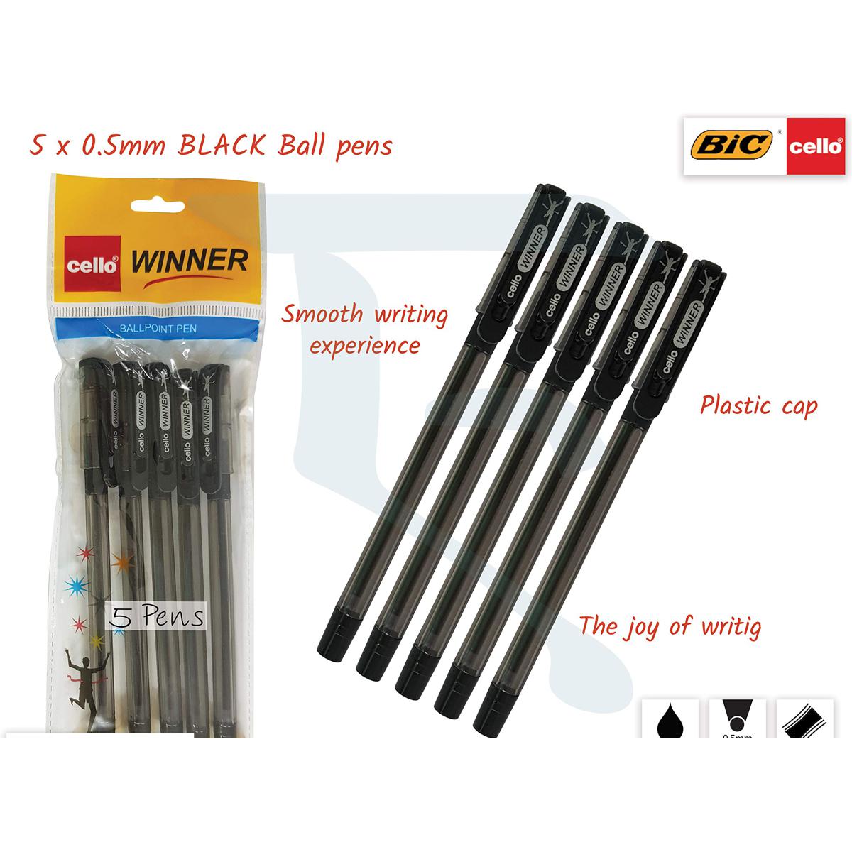 Picture of Cello Winner Ball Pen Black