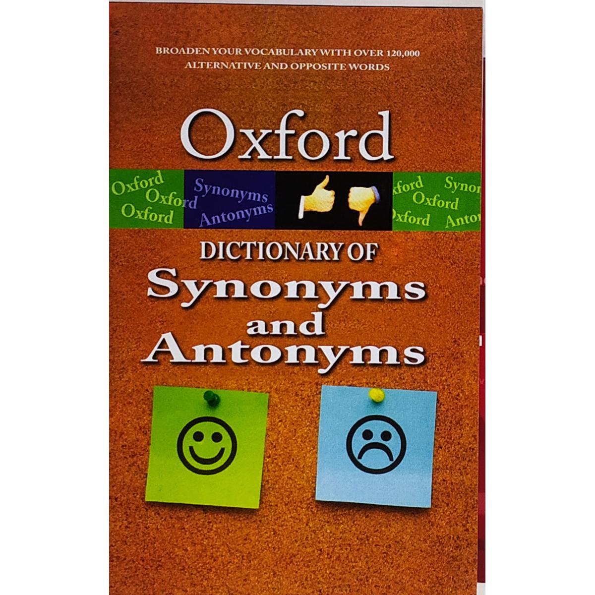 Picture of Oxford Dictionary of Synonyms And Antonyms
