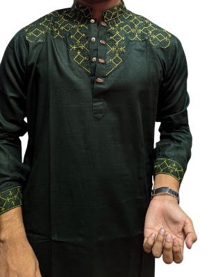 Buy 100% cotton slub Premium Quality Luxury Design Panjabi  Best in Bangladesh