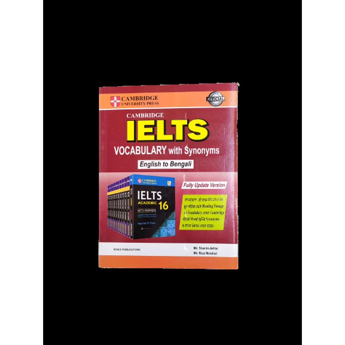 Picture of Cambridge IELTS Vocabulary With Synonyms (English to Bengali) Paperback
