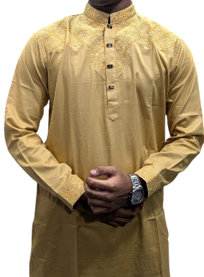 Buy  100% cotton slub Premium Quality Luxury Design Panjabi Best in Bangladesh