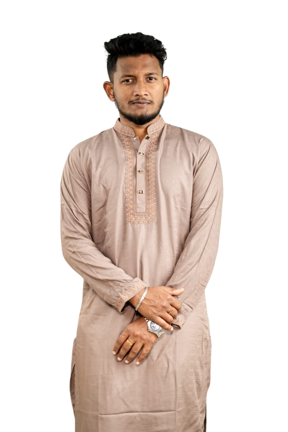 Buy  100% cotton slub Premium Quality Luxury Design Panjabi  Best in Bangladesh