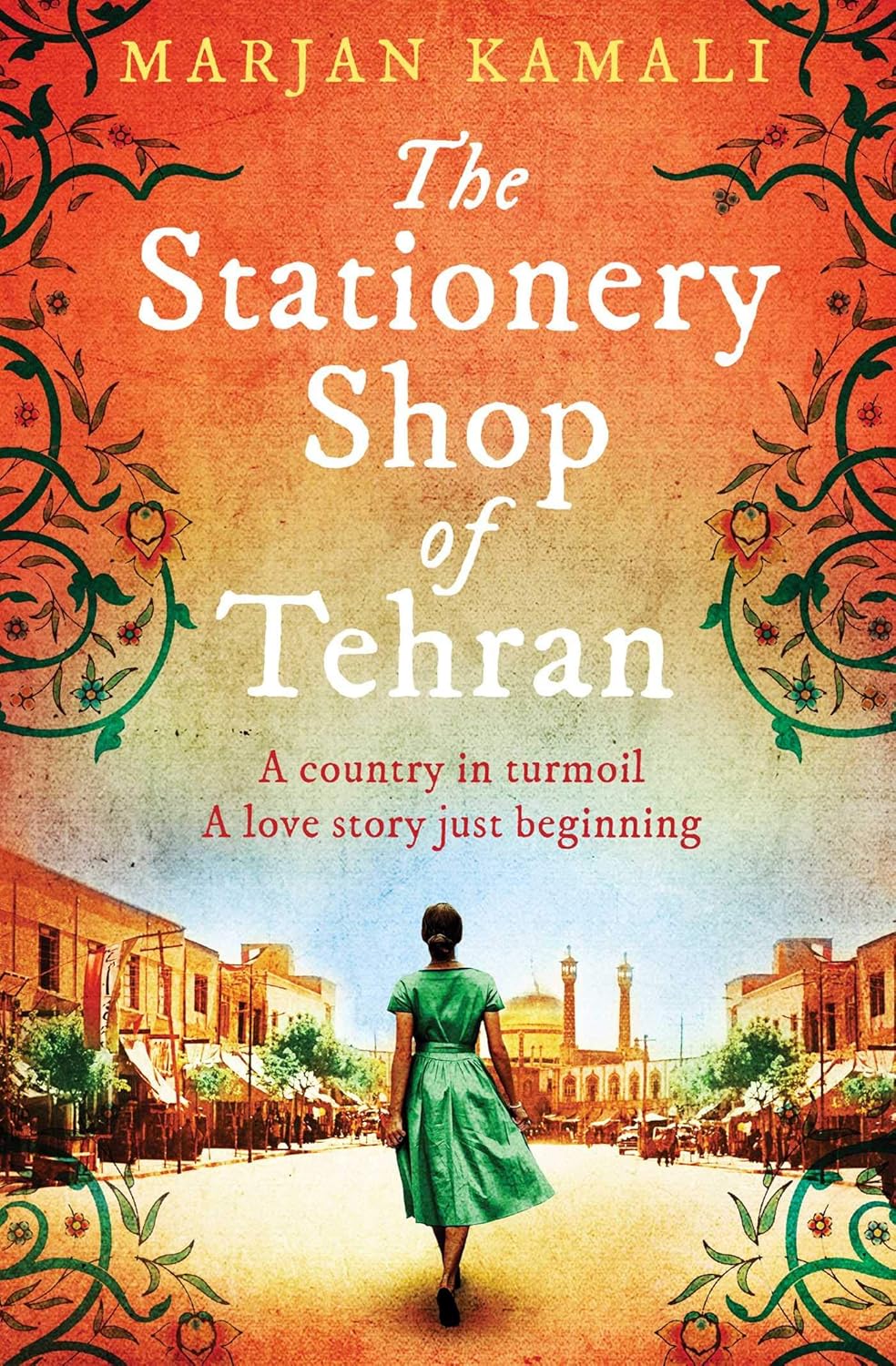 Picture of The Stationery Shop of Tehran (Paperback) yellow Print